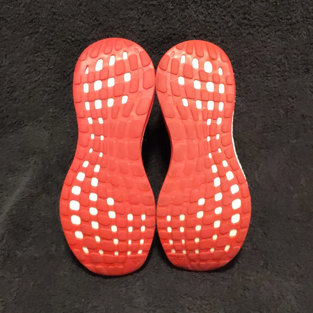 adidas Pure Boost X “Power Red” Floral Workout Running Shoes - Picture 10 of 11